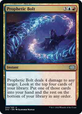 Prophetic Bolt [265] [Double Masters 2022] [Non-Foil]