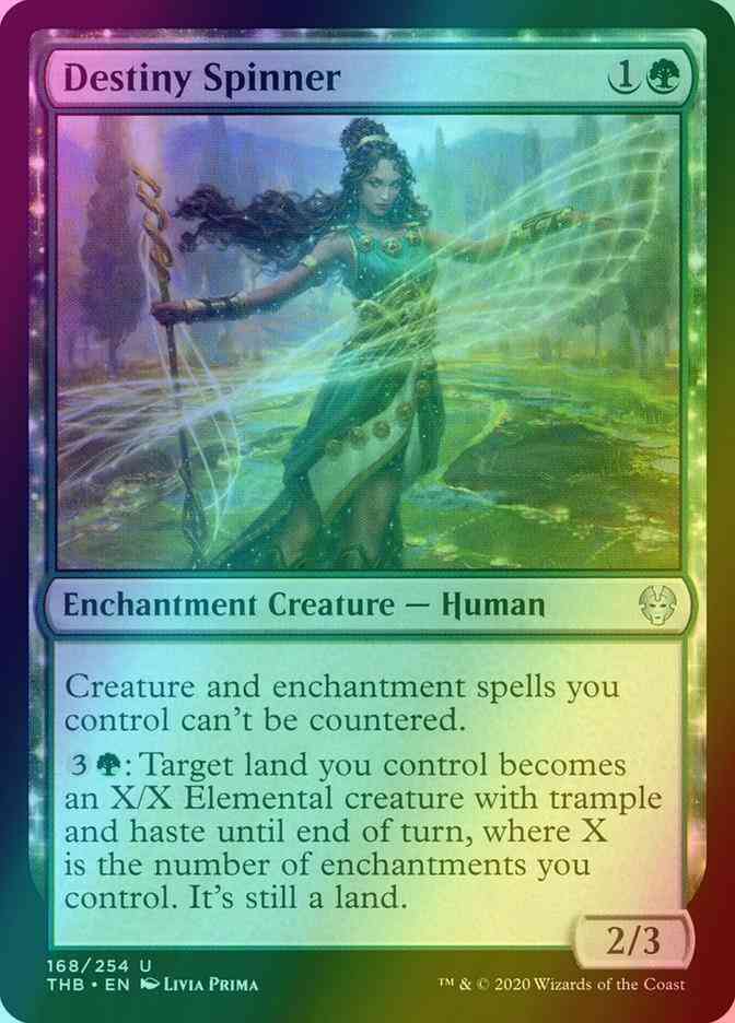 Destiny Spinner [168] [Theros Beyond Death] [Foil]