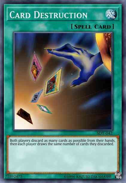 Card Destruction - SDY-042 - Super Rare - Unlimited