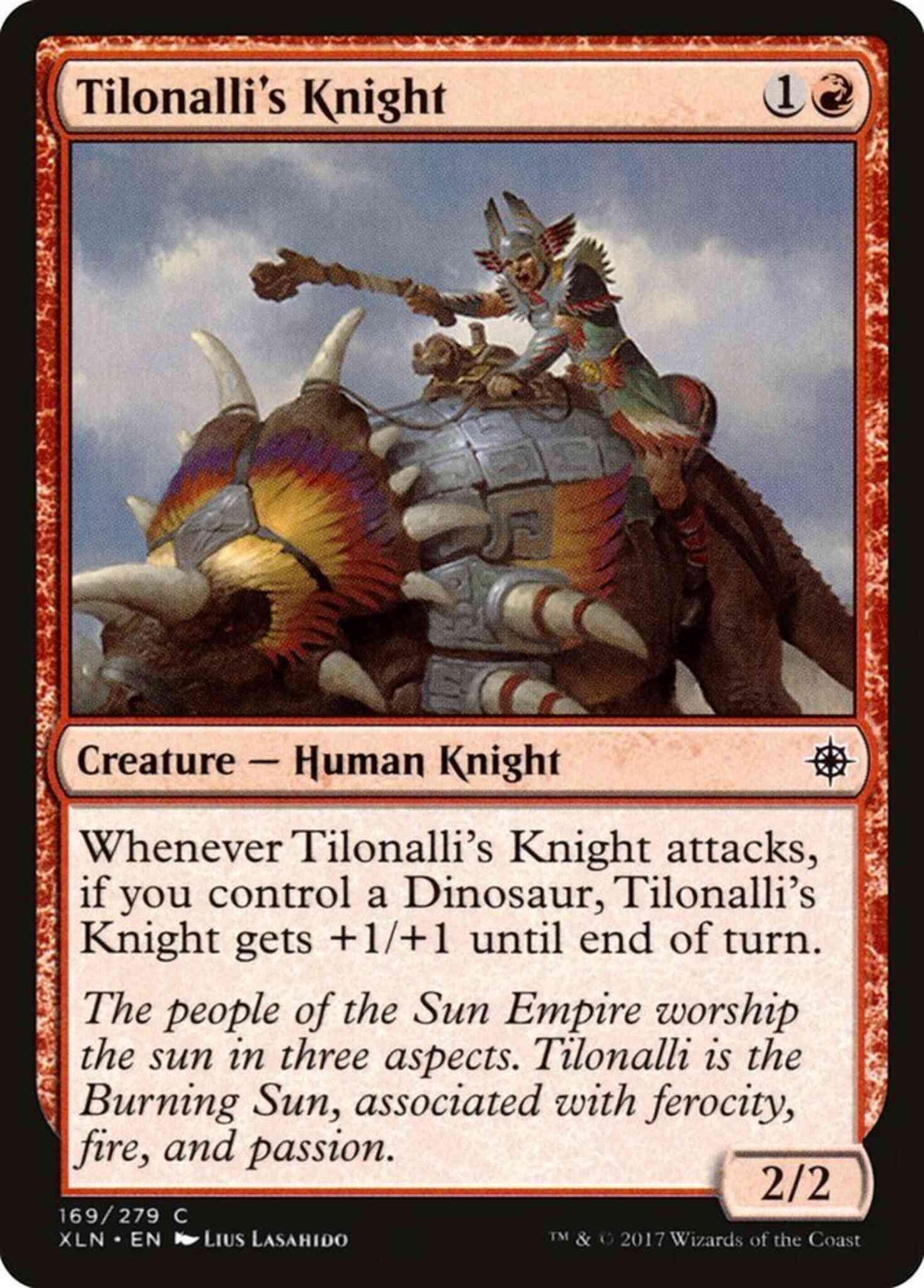 Tilonalli's Knight [169] [Ixalan] [Non-Foil]
