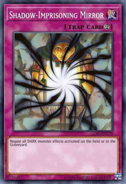 Shadow-Imprisoning Mirror (Blue) - DL14-EN020 - Rare - Unlimited