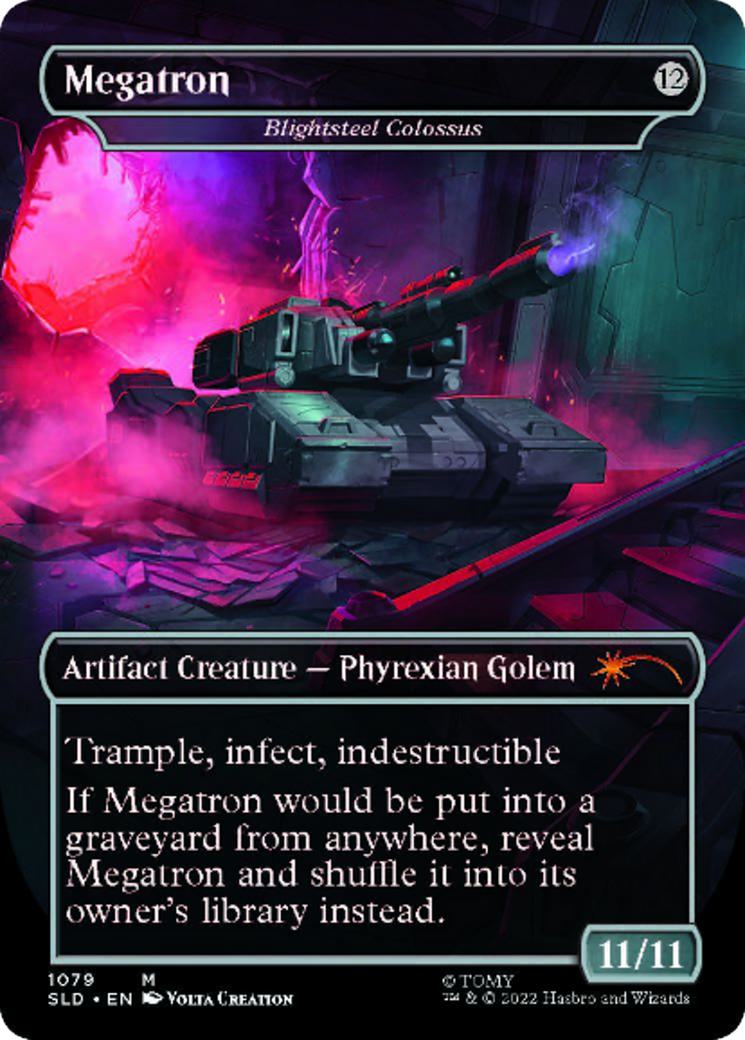 mtg megatron card Megatron - Blightsteel Colossus // Megatron