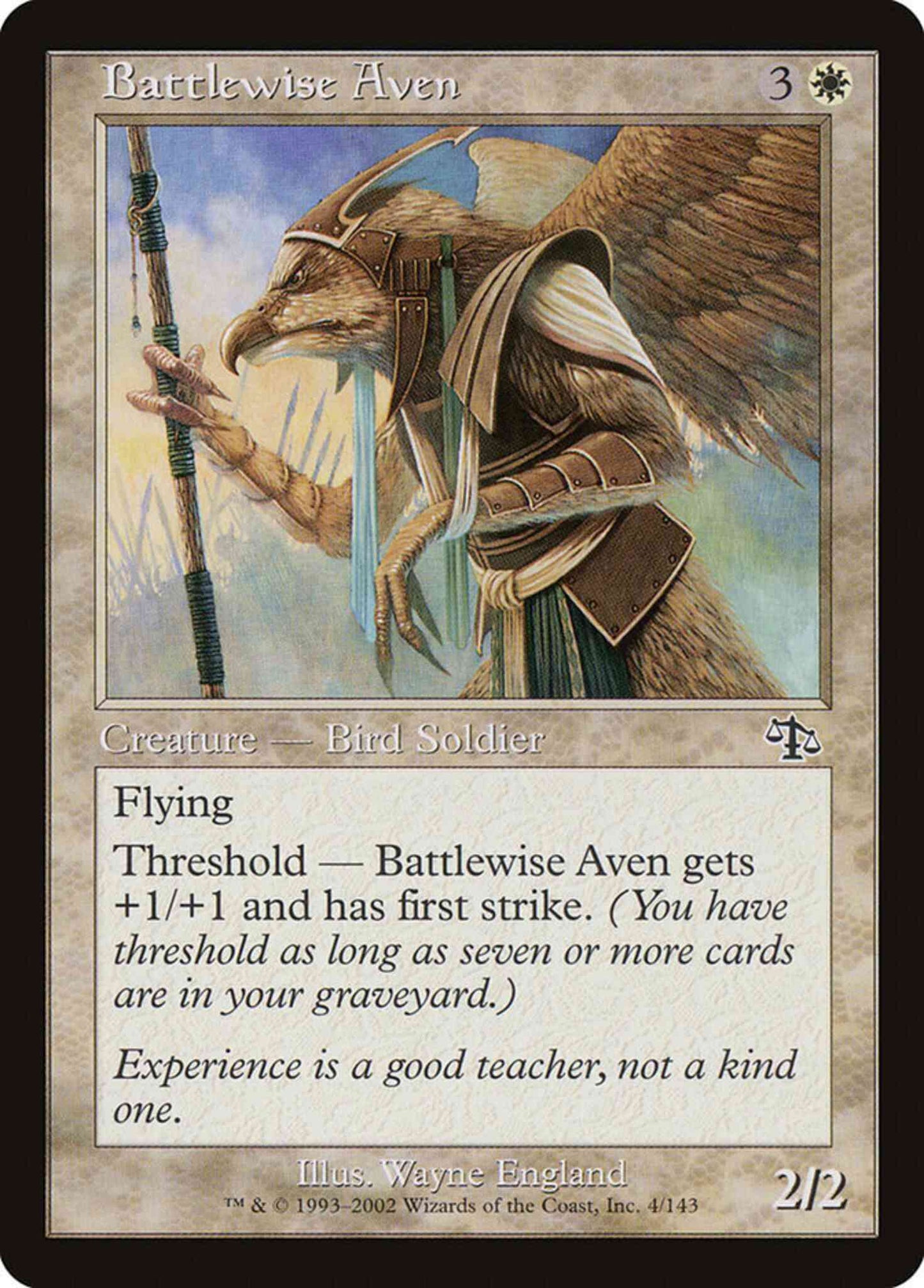 Battlewise Aven [4] [Judgment] [Non-Foil]
