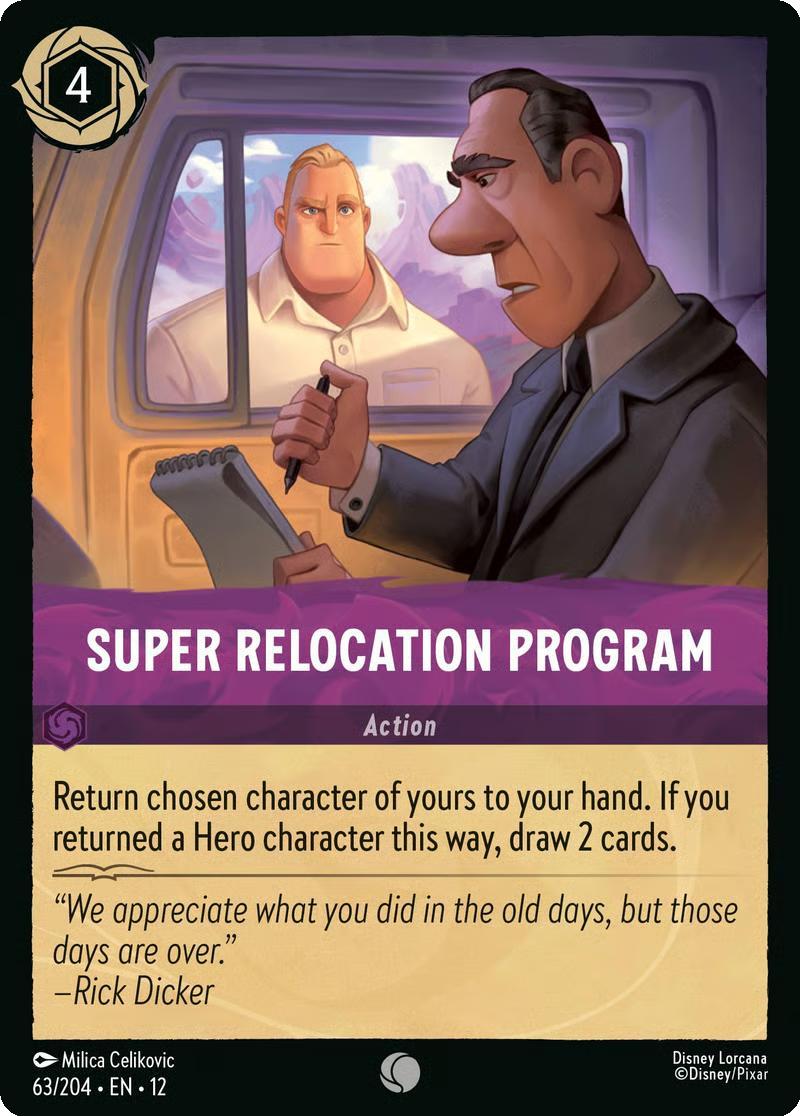Super Relocation Program - 63/204 [Wilds Unknown] [Non-Foil]