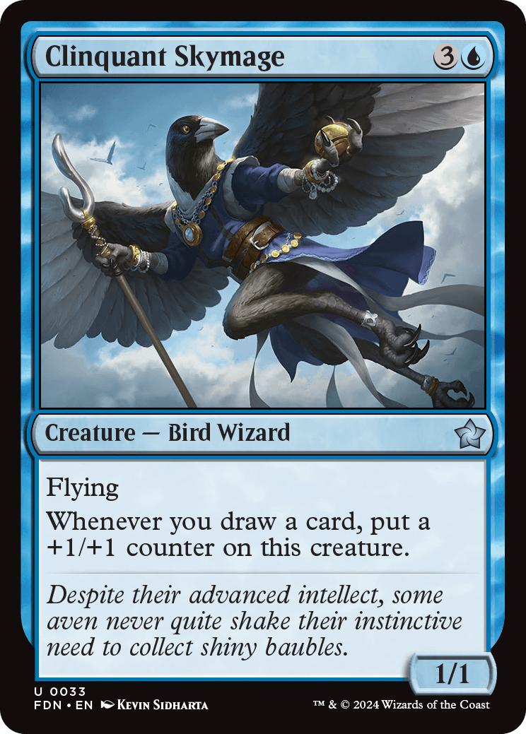 Clinquant Skymage [33] [Foundations] [Non-Foil]