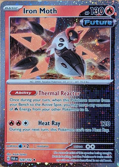 Iron Moth - 028/182 - Promo [Iron Valiant ex Box] [sv04msp-028] [Cosmos Holo]