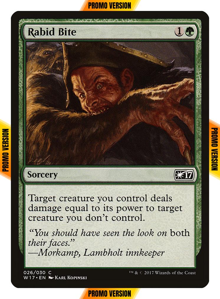 Rabid Bite [26] [Welcome Deck 2017] [Non-Foil]