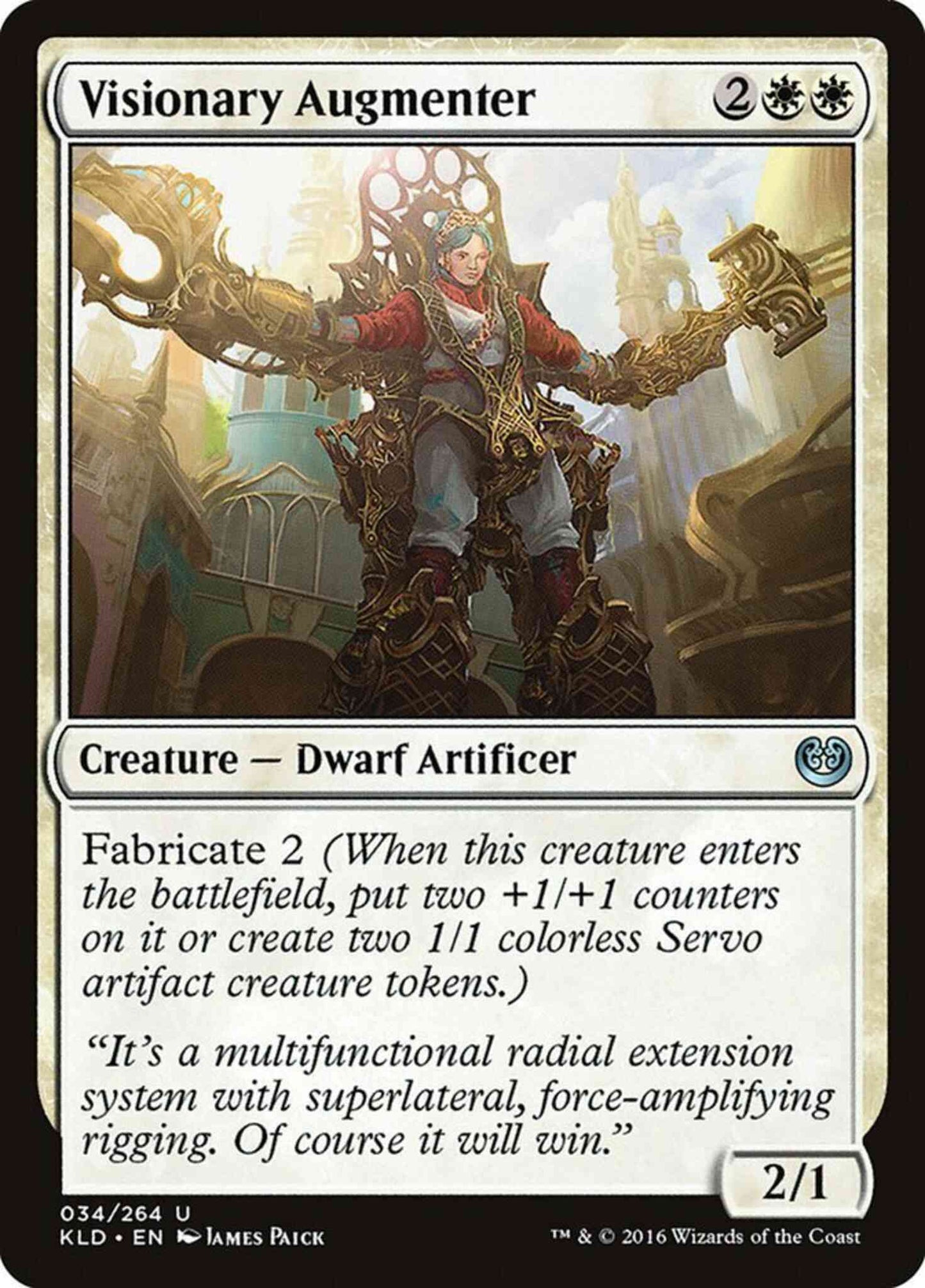 Visionary Augmenter [34] [Kaladesh] [Non-Foil]