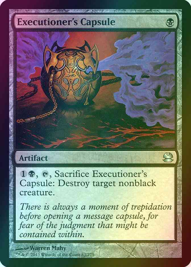 Executioner's Capsule [83] [Modern Masters] [Foil]