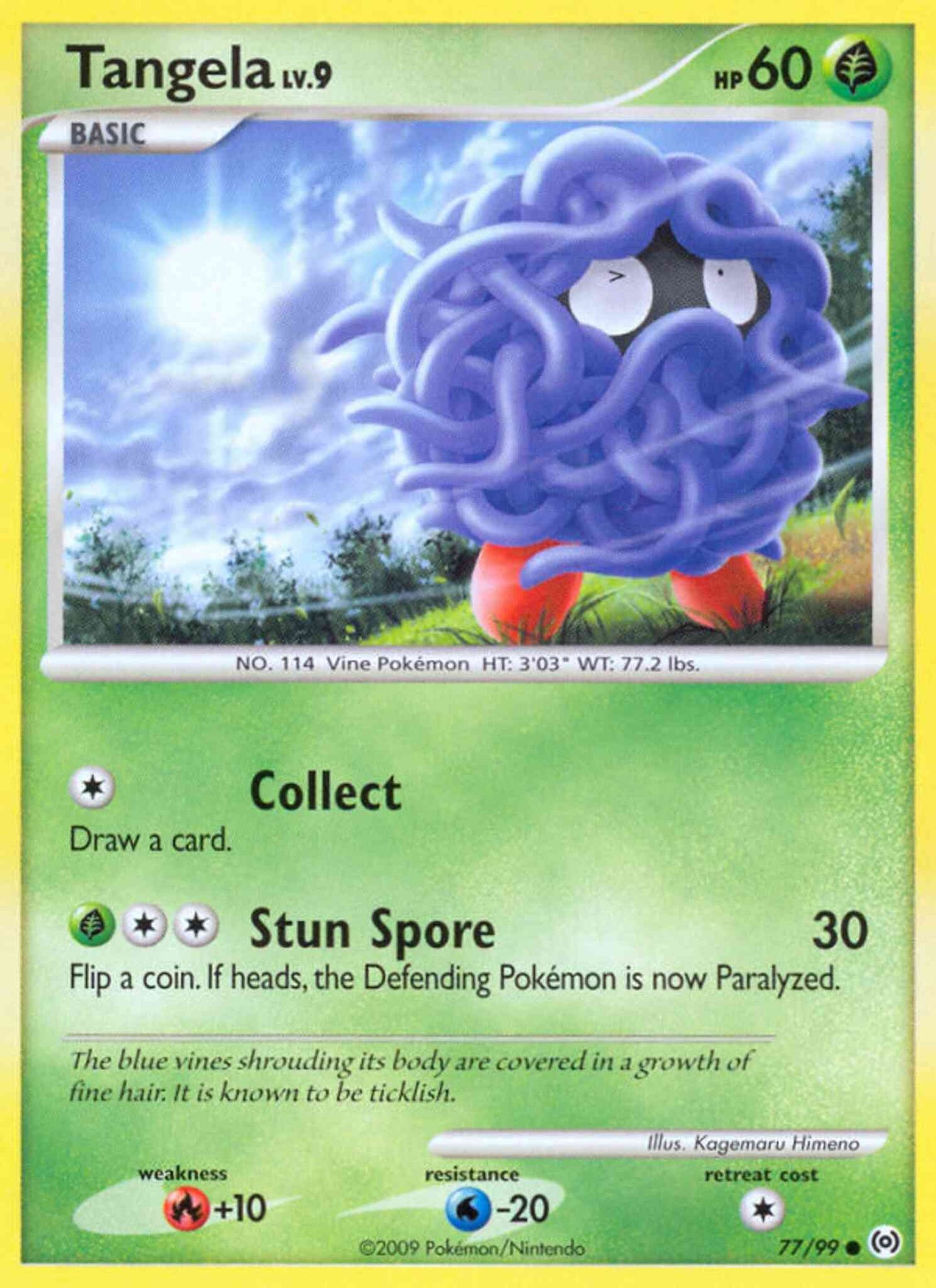 Tangela - 77/99 - Common [pl4-77] [Non-Holo]
