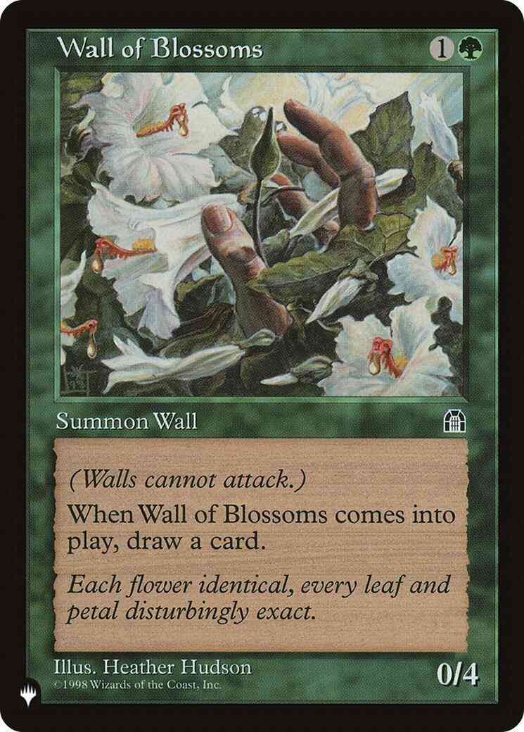 Wall of Blossoms [STH-125] [The List] [Non-Foil]