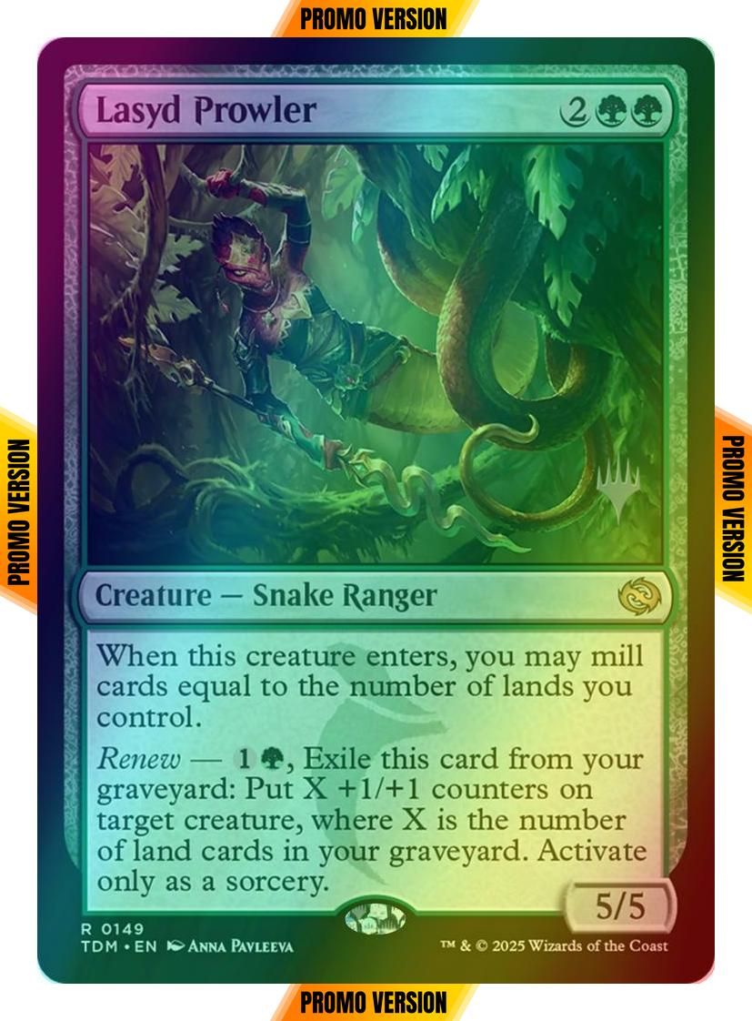 Lasyd Prowler [149p] [Promo Pack] [Tarkir: Dragonstorm: Promos] [Foil]
