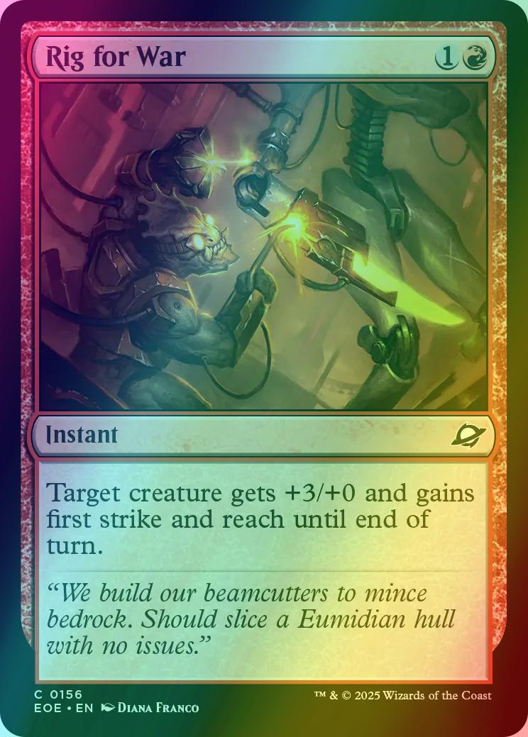 Rig for War [156] [Edge of Eternities] [Foil]