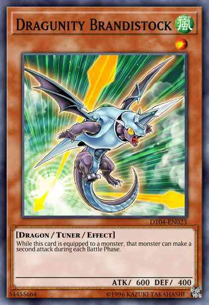 Dragunity Brandistock - DT04-EN023 - Duel Terminal Normal Parallel Rare - Duel Terminal