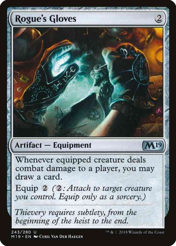 Rogue's Gloves [243] [Core Set 2019] [Non-Foil]