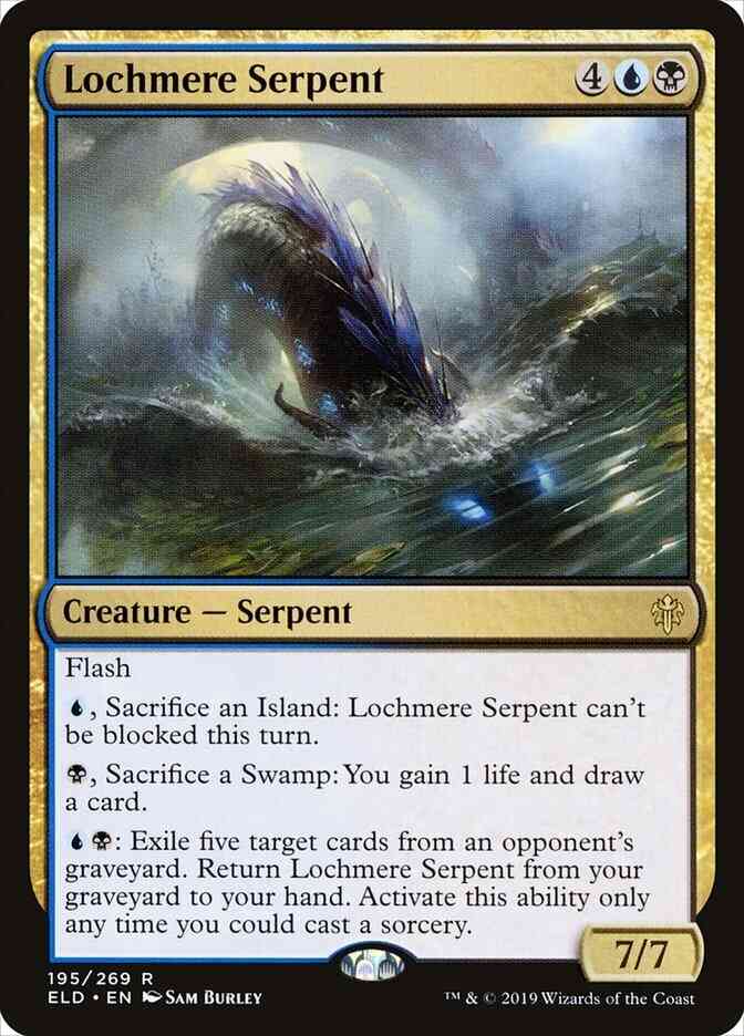 Lochmere Serpent [195] [Throne of Eldraine] [Non-Foil]
