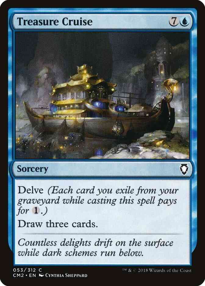 Treasure Cruise [53] [Commander Anthology Volume II] [Non-Foil]