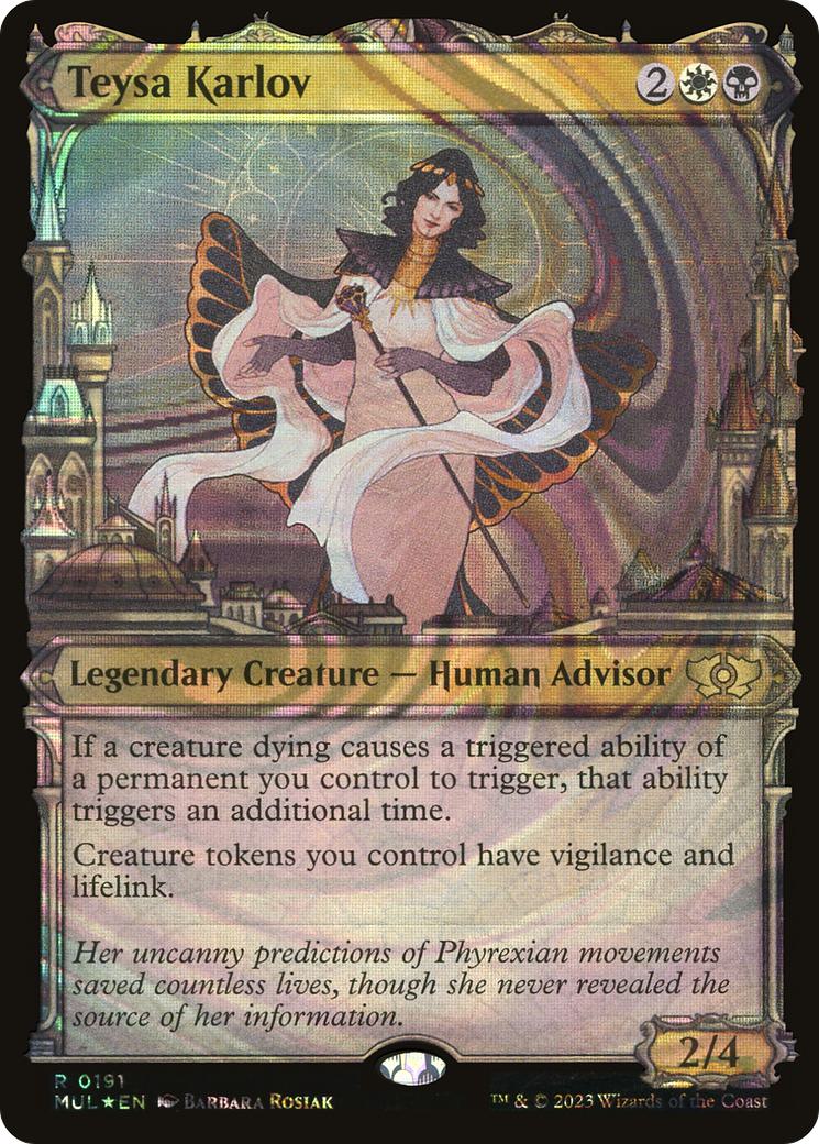 Teysa Karlov [191] [Planar Showcase] [Multiverse Legends] [Halo Foil]