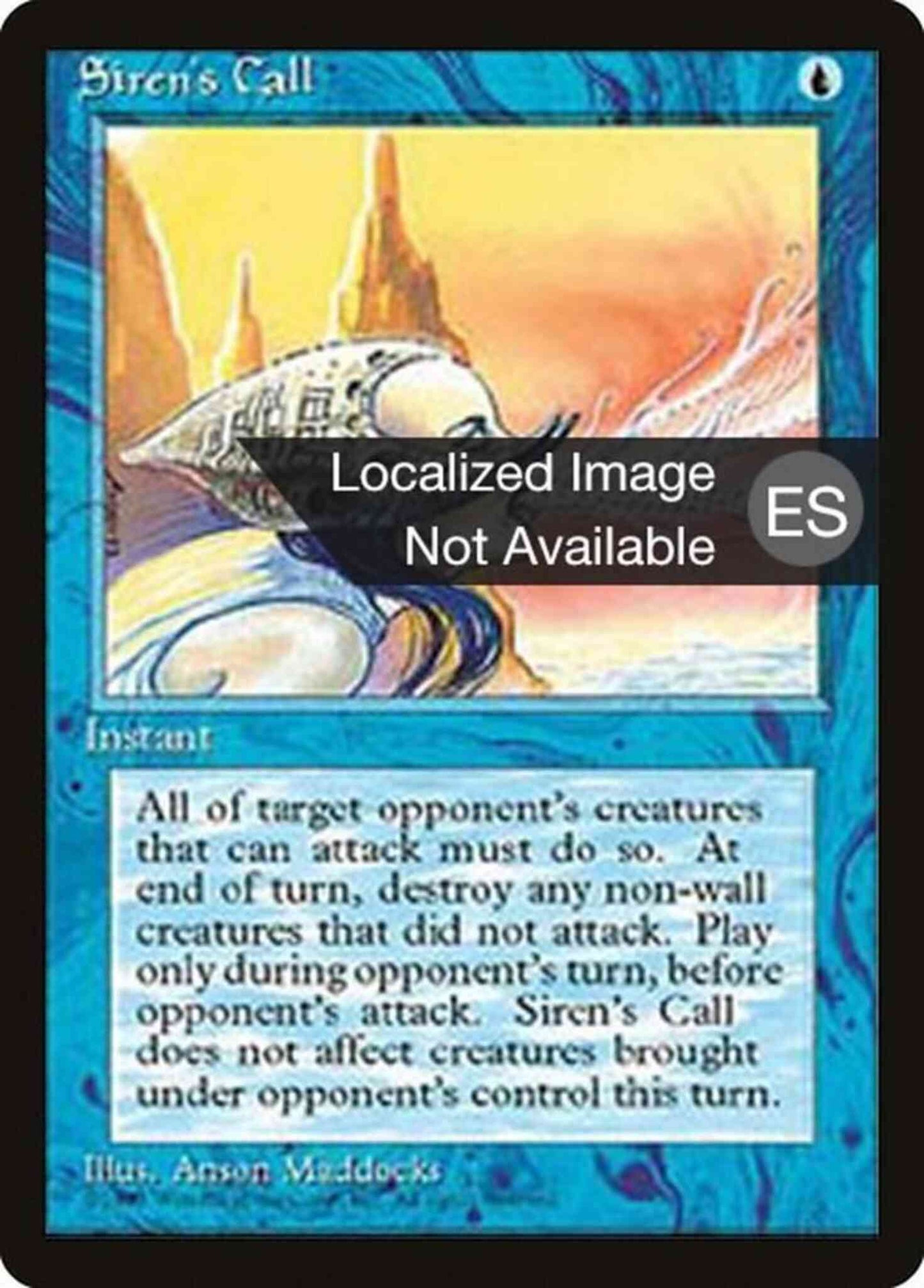 Siren's Call - Portuguese [101] [Fourth Edition Black Border: Portuguese] [Non-Foil]