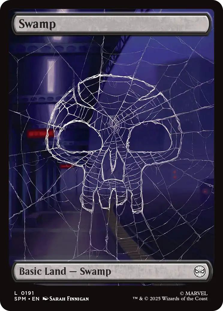 Swamp [191] [Full Art] [Spiderweb] [Marvel's Spider-Man] [Non-Foil]
