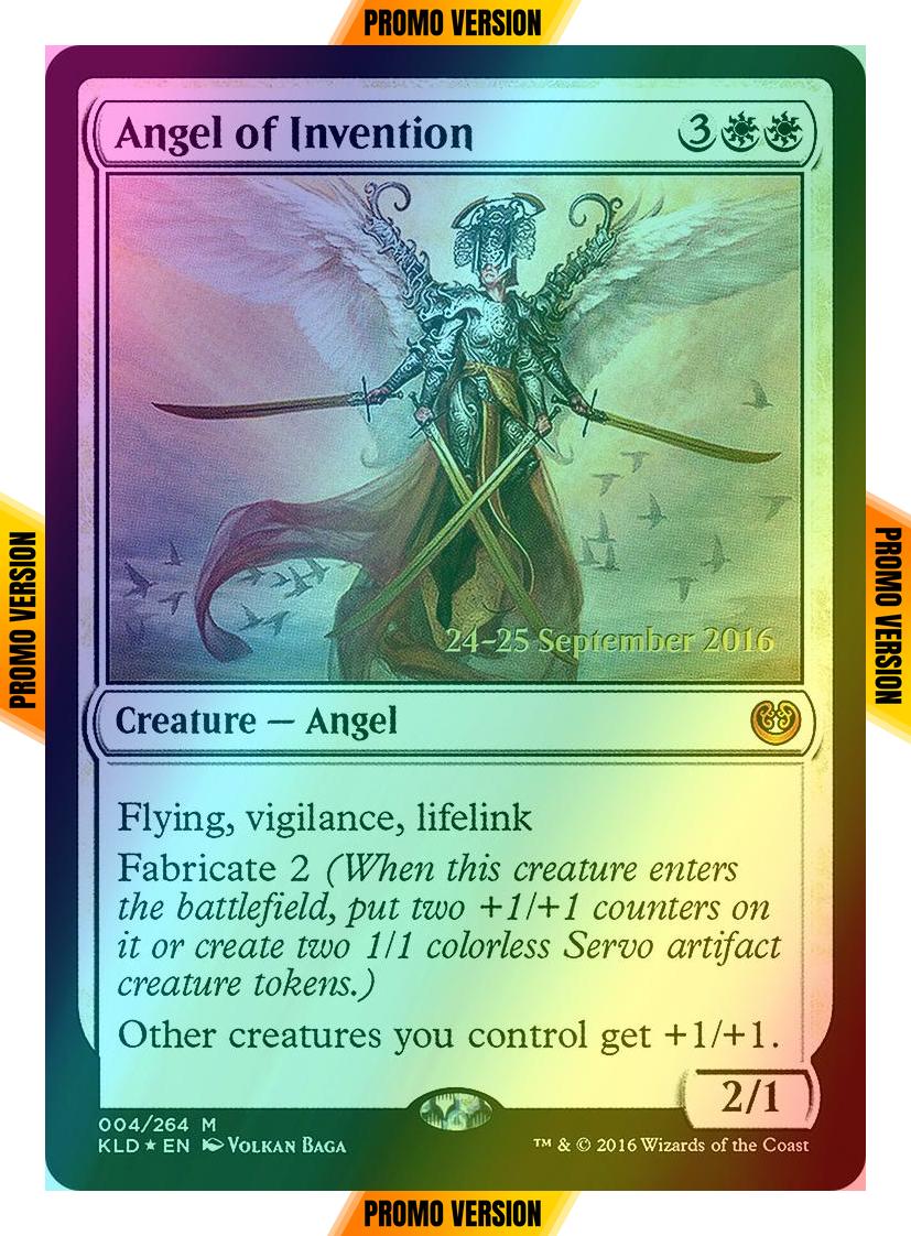 Angel of Invention [4s] [Kaladesh Promos] [Foil]