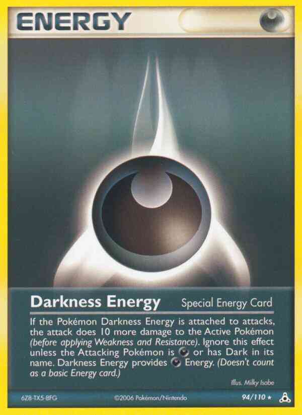 Darkness Energy - 94/110 - Rare [ex13-94] [Non-Holo]