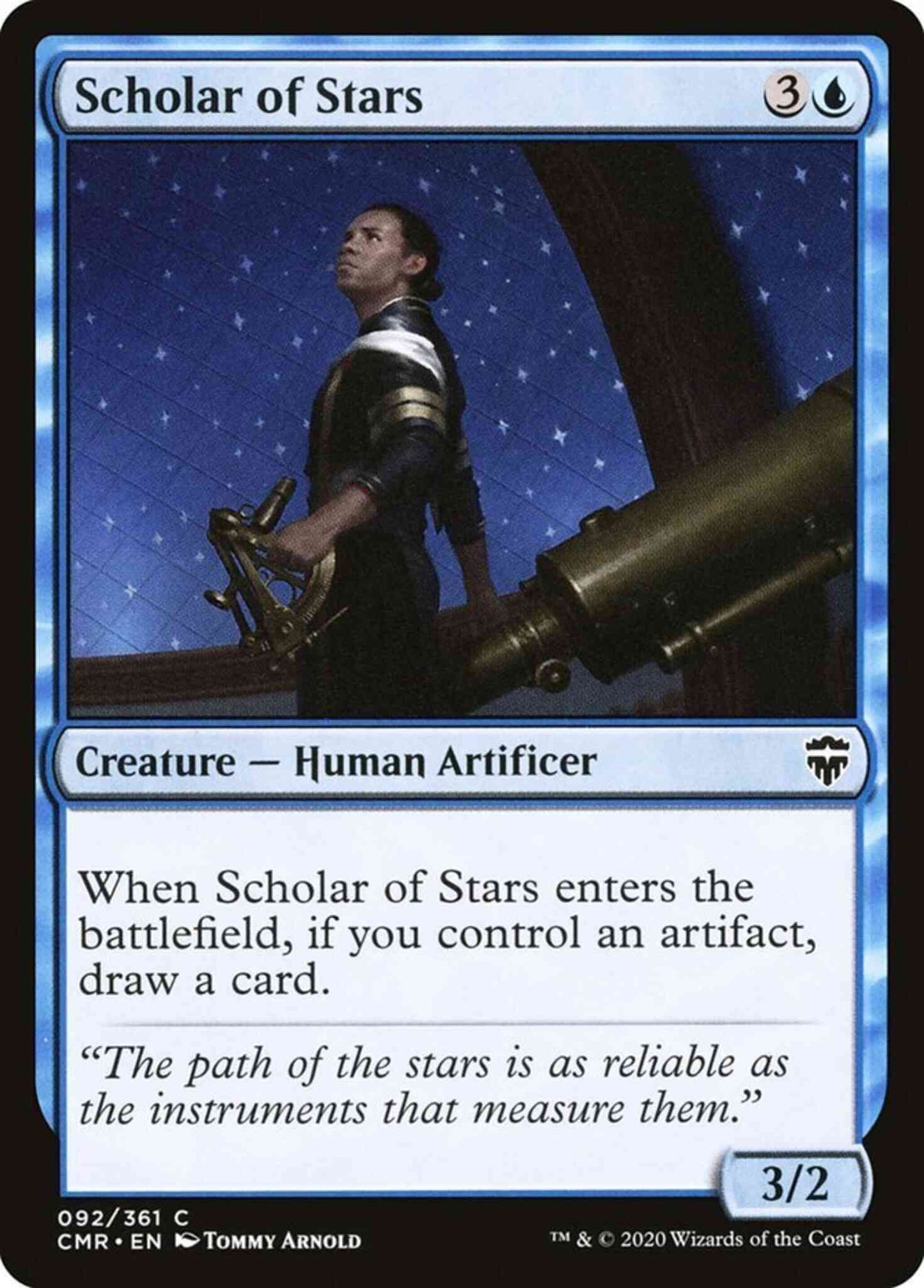Scholar of Stars [92] [Commander Legends] [Non-Foil]