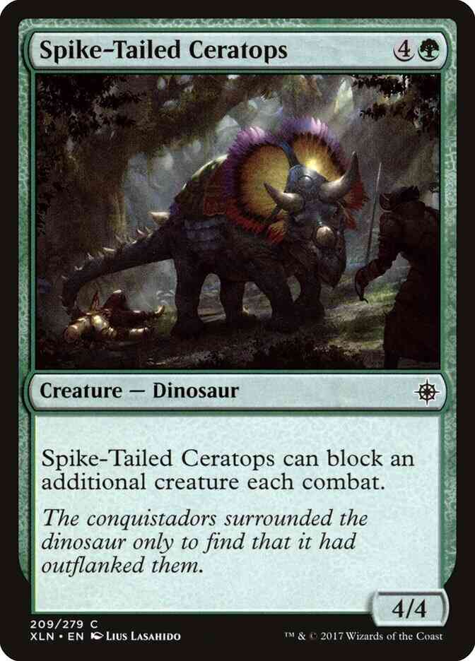 Spike-Tailed Ceratops [209] [Ixalan] [Non-Foil]