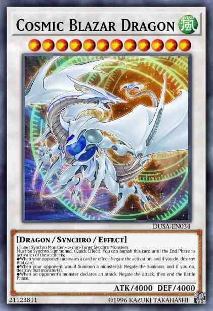 Cosmic Blazar Dragon - LED6-EN029 - Common - 1st Edition