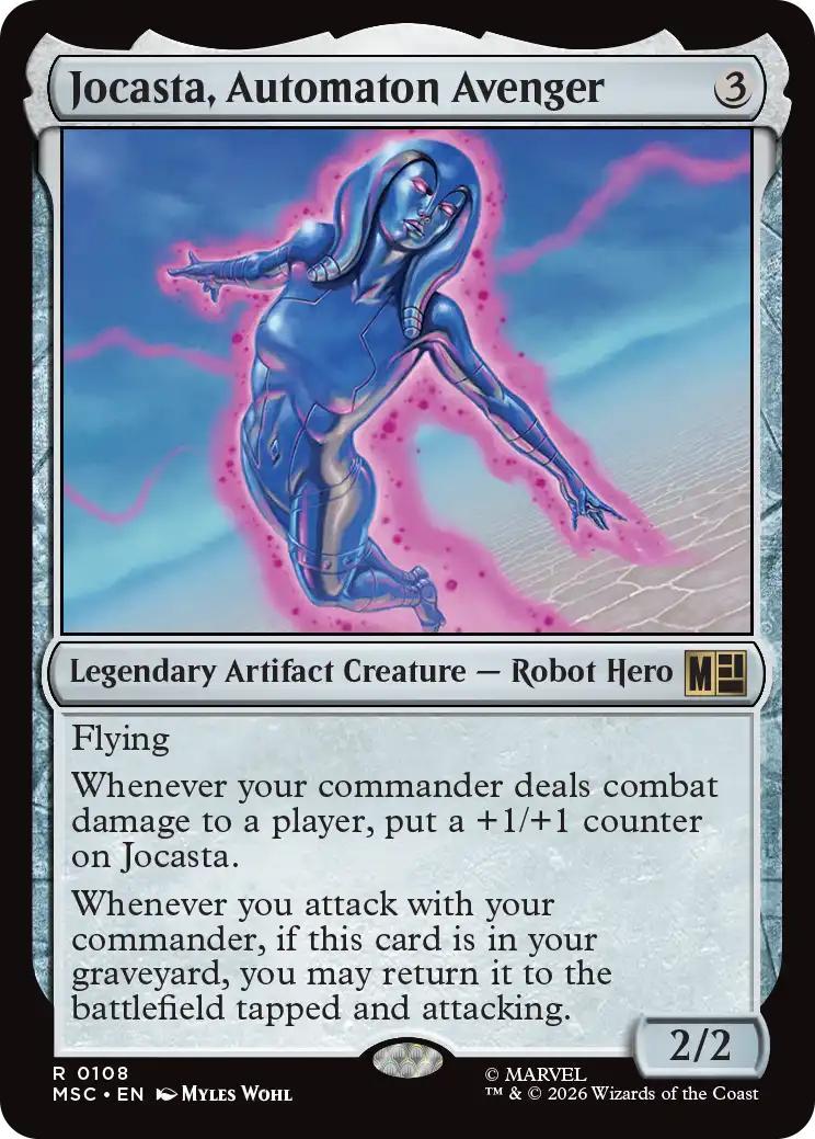 Jocasta, Automaton Avenger [108] [Marvel Super Heroes: Commander] [Non-Foil]