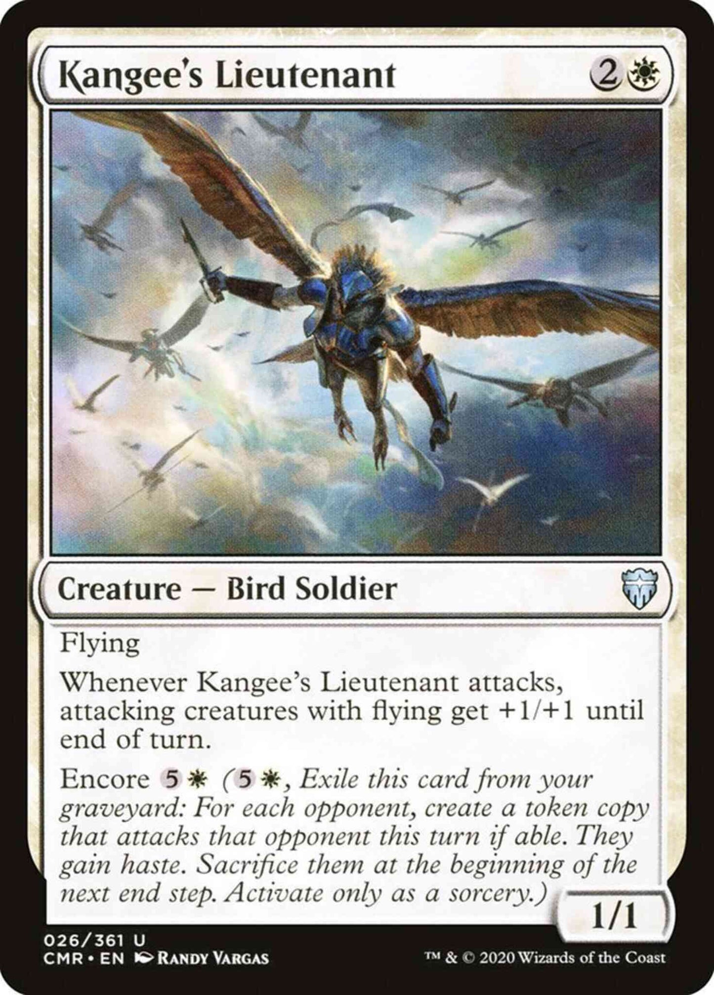 Kangee's Lieutenant [26] [Commander Legends] [Non-Foil]