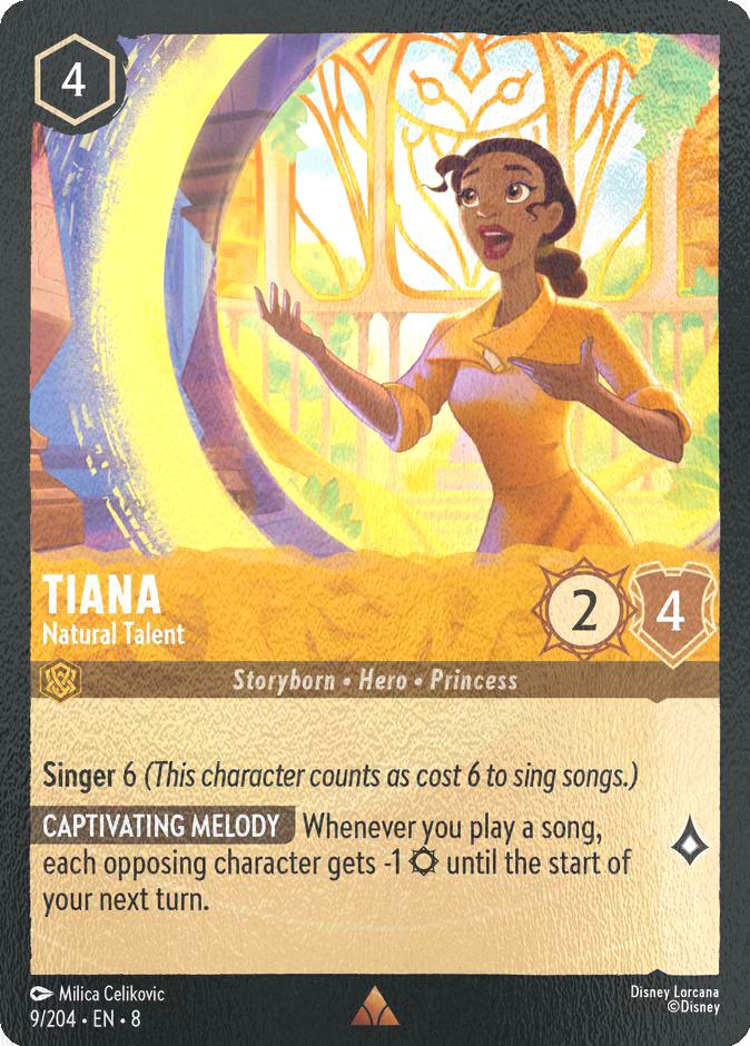 Tiana - Natural Talent - 9/204 [Reign of Jafar] [Cold Foil]
