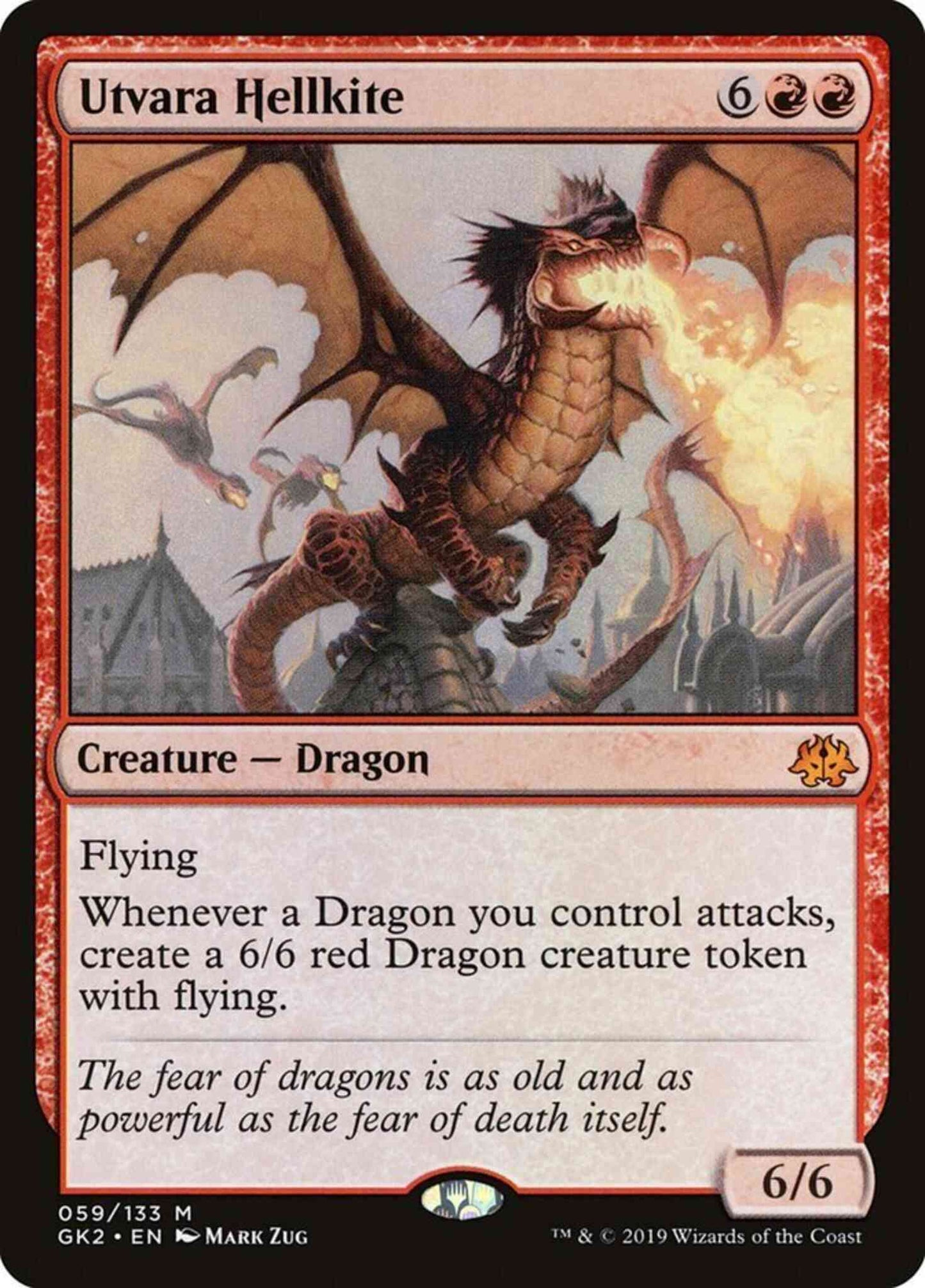 Utvara Hellkite [59] [RNA Guild Kit] [Non-Foil]
