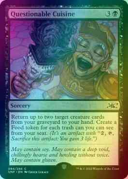 Questionable Cuisine [84] [Unfinity] [Foil]
