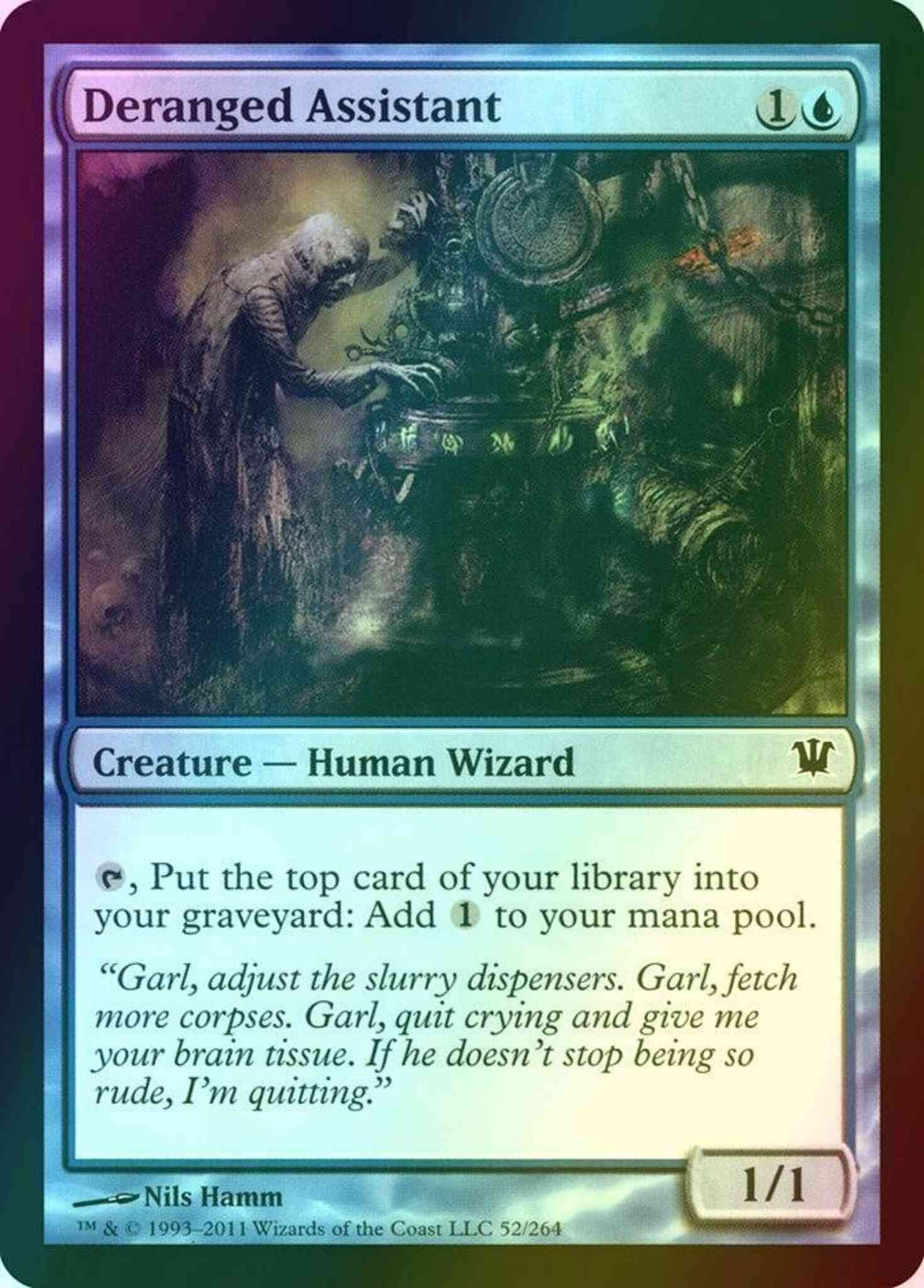 Deranged Assistant [52] [Innistrad] [Foil]