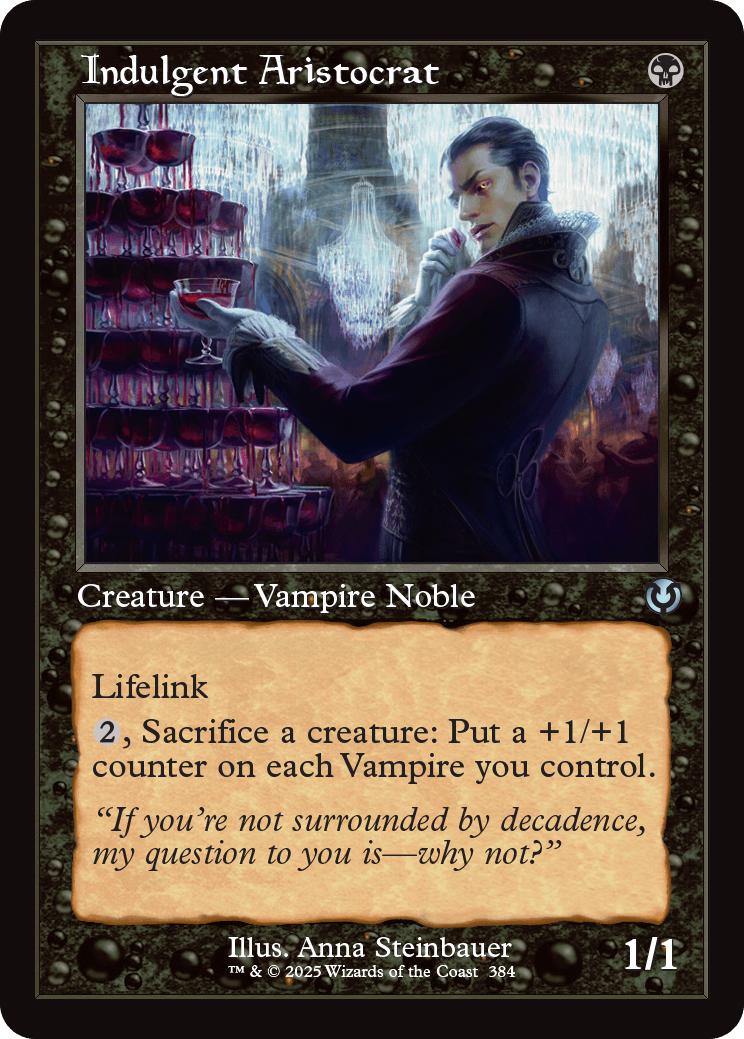 Indulgent Aristocrat [384] [Retro Frame] [Innistrad Remastered] [Non-Foil]
