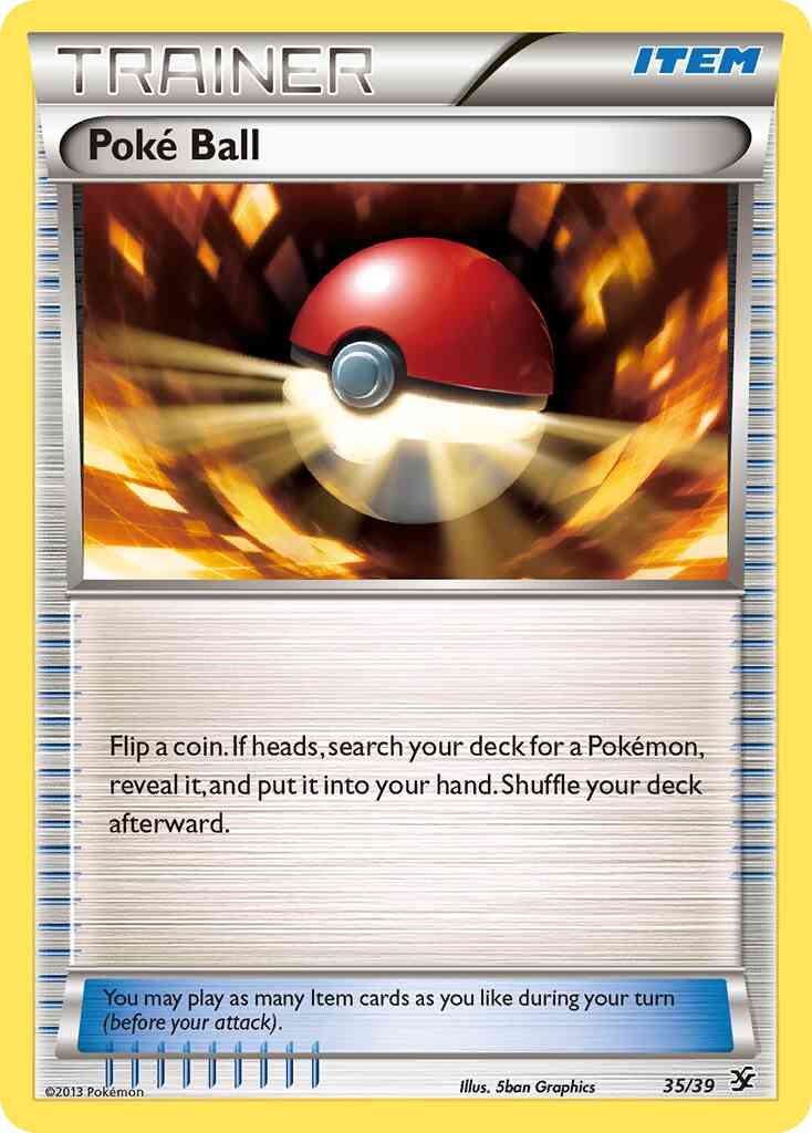 Poké Ball - 35/39 -  [xy0-35] [Non-Holo]