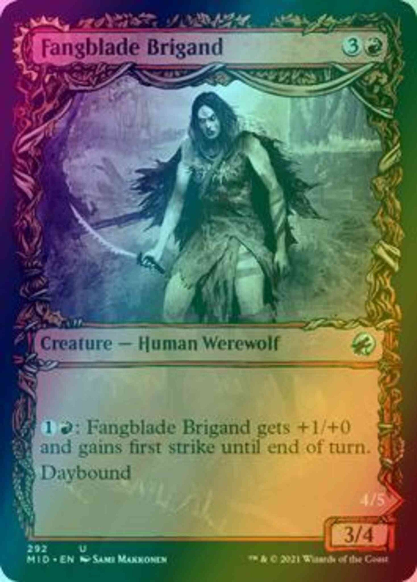 Fangblade Brigand // Fangblade Eviscerator [292] [Equinox Showcase] [Innistrad: Midnight Hunt] [Foil]