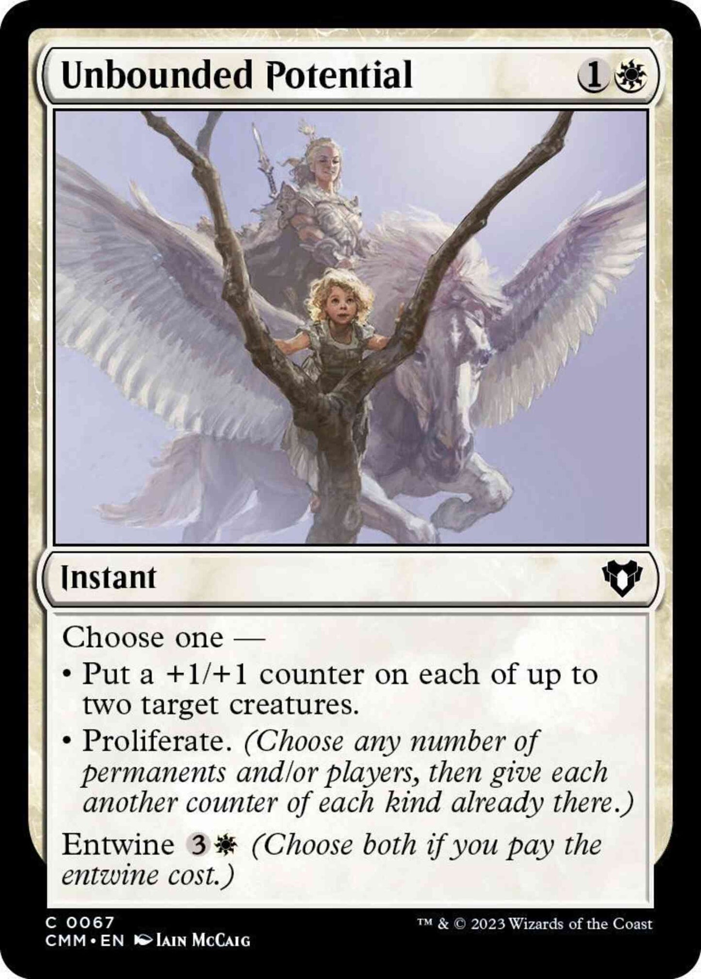 Unbounded Potential [67] [Commander Masters] [Non-Foil]