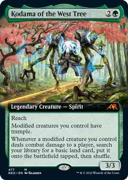 Kodama of the West Tree [477] [Extended Art] [Kamigawa: Neon Dynasty] [Non-Foil]