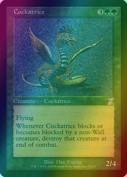 Cockatrice [75] [Time Spiral Timeshifted] [Foil] – Face to Face Games