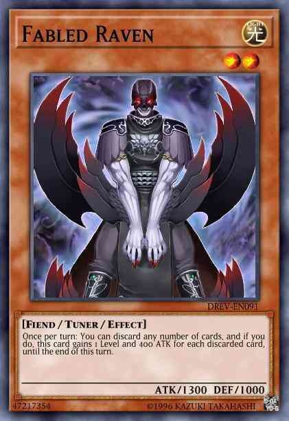 Fabled Raven - DREV-EN091 - Secret Rare - 1st Edition