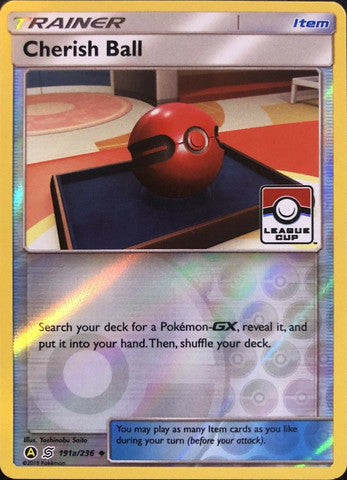 Cherish Ball - 191a/236 - League Promo [Reverse Holo]