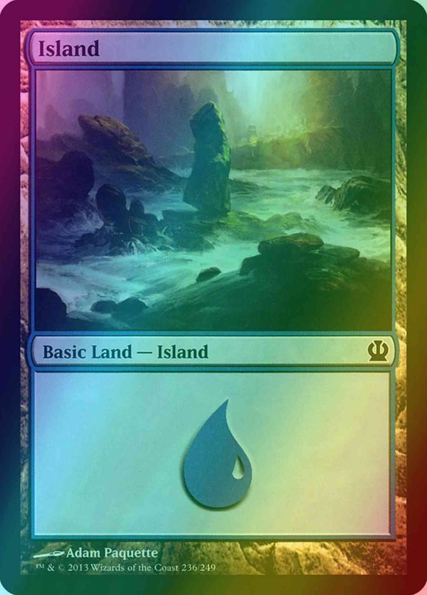 Island [236] [Theros] [Foil]