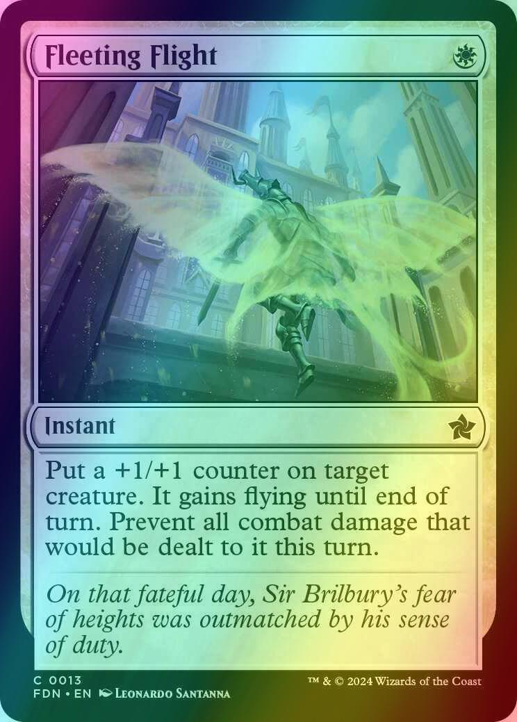 Fleeting Flight [13] [Foundations] [Foil]