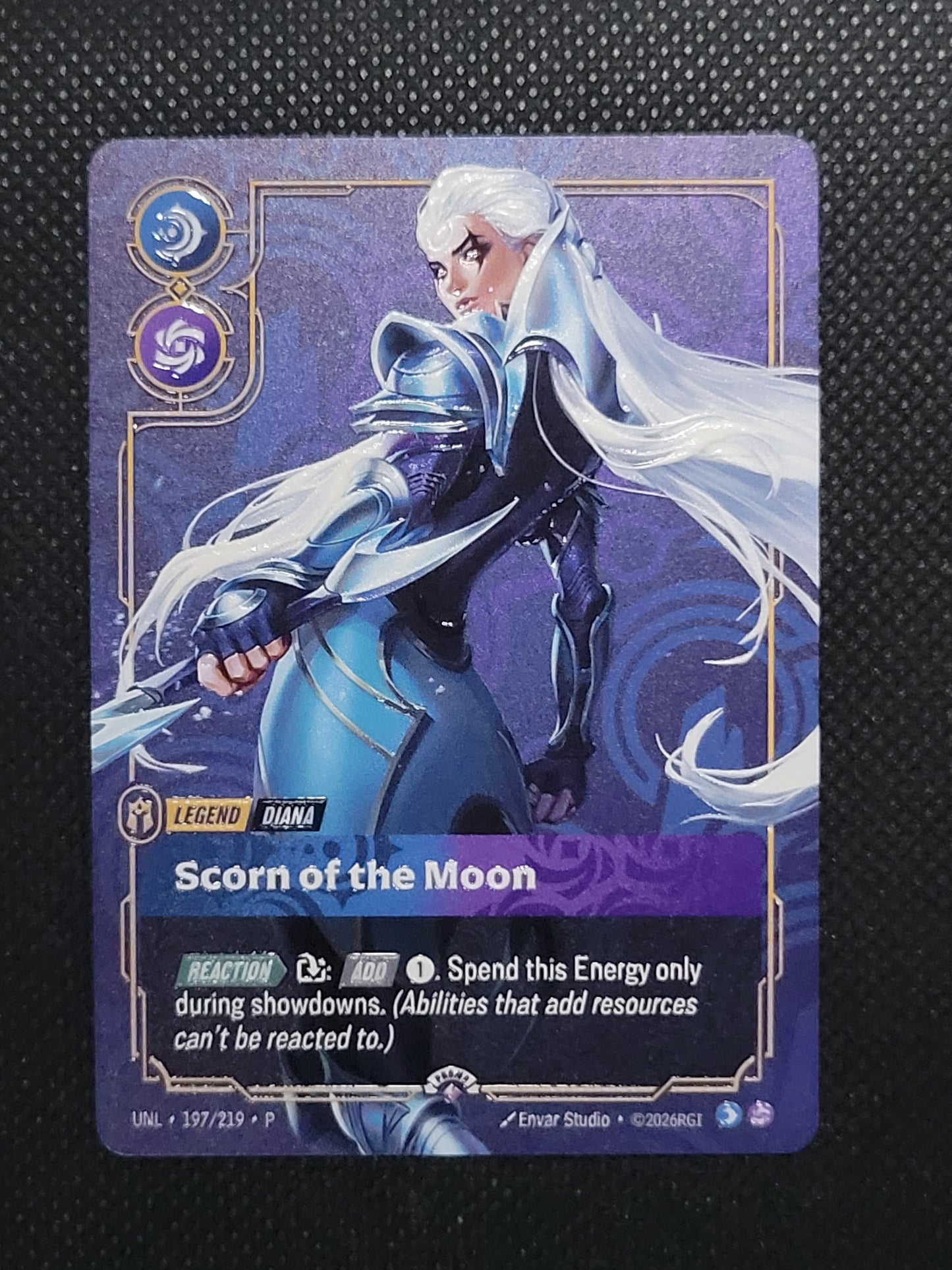 Scorn of the Moon (Diana) — Metal|Prize Wall — ID 17472