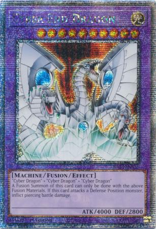 Cyber End Dragon - RA03-EN156 - Quarter Century Secret Rare - 1st Edition