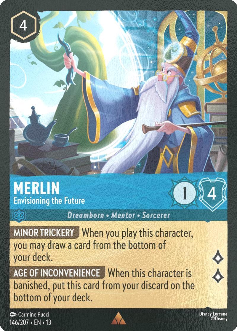 Merlin - Envisioning the Future - 146/204 [Attack of the Vine!] [Cold Foil]