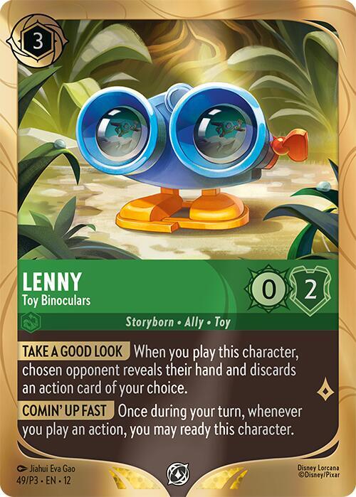 Lenny - Toy Binoculars - 49/P3 [Disney Lorcana Promo Cards] [Holofoil]