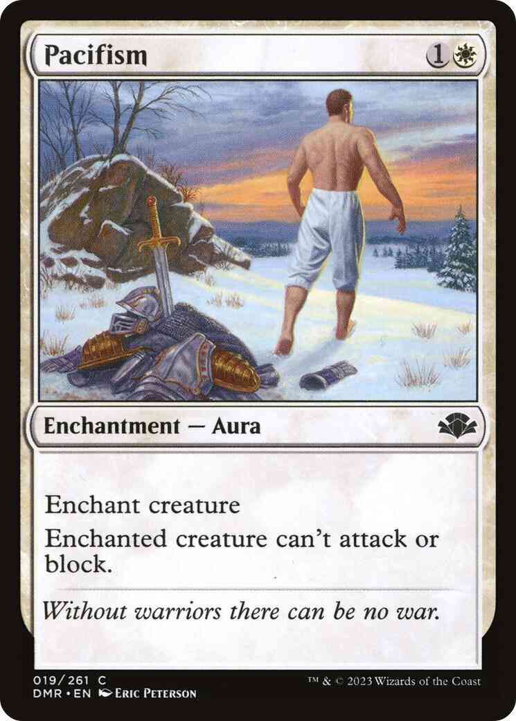 Pacifism [19] [Dominaria Remastered] [Non-Foil]